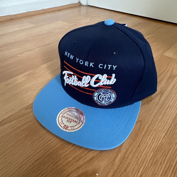 NWT, Adidas Baseball Cap, New York City Football Club, Youth, Blue, One Size - Picture 1 of 6
